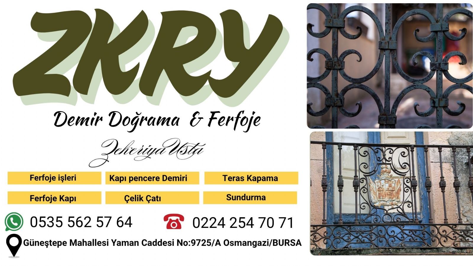 Güneştepe Mahallesi Demirci